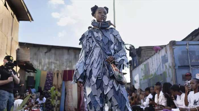 Kenyan designers transform used clothes into art