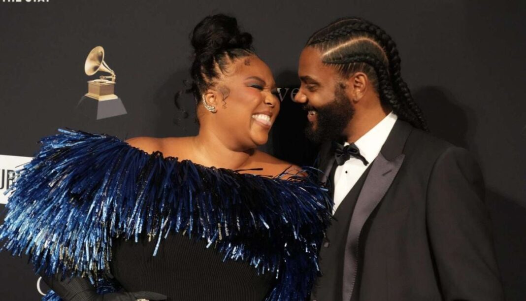 Lizzo makes red carpet appearance with boyfriend Myke Wright in LA