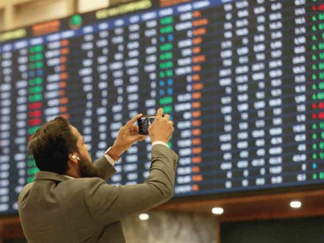 KSE-100 slips 248 points as late selling wipes out early gains